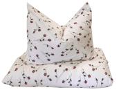 Tuchentbezug, Rose rot, 140/200 Hoteleinschlag