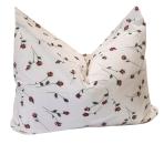 Polsterbezug, Rose rot, 70/90 mit Zipp